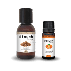 Kit Ansiedade: OV Linhaça 100ml + OE Laranja Doce 11ml